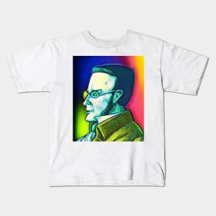 Max Stirner Colourful Portrait | Max Stirner Artwork 5 Kids T-Shirt